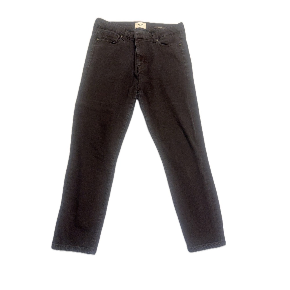 Parker Smith Women's Size 32 Skinny Jeans Black Denim‎ Comfort Stretch